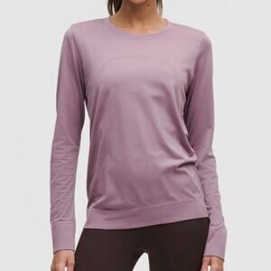 Lululemon Swiftly Relaxed Long Sleeve, Purple, Size 10